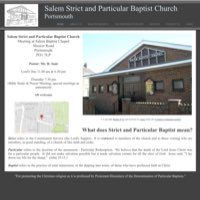 Salem Strict And Particular Baptist Church