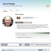 The Gospel Ministry of David Pledger