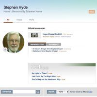 The Gospel Ministry of Stephen Hyde