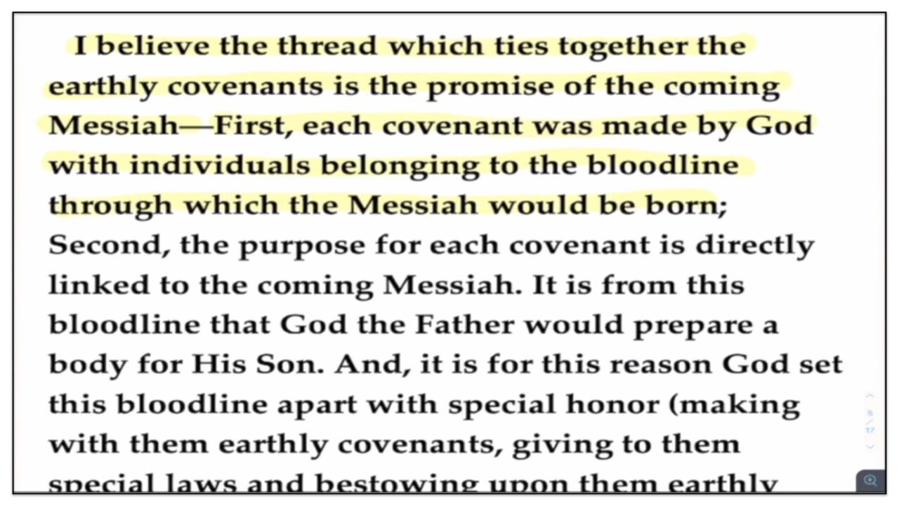 Springing Covenant 5 The Earthly And Temporary Covenants: The Promise Of The Coming ...